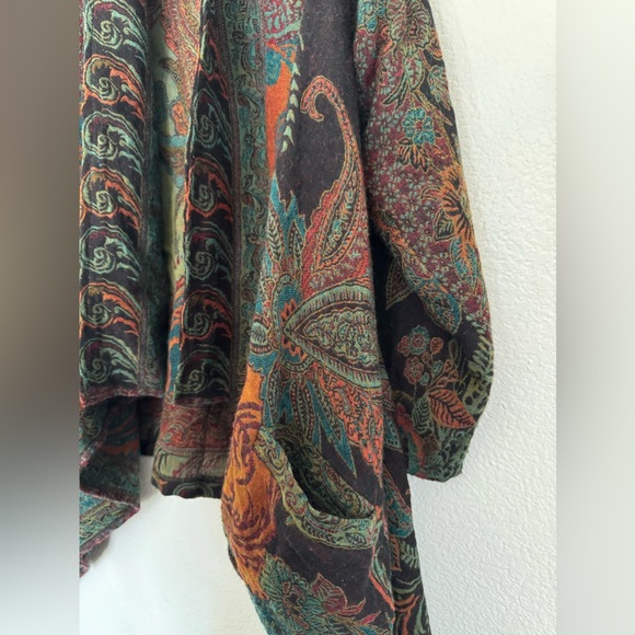 Parsley & Sage paisley drape cardigan - Picture 4 of 4